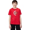 Nike Unisex Big Kids’ Club Basketball T-Shirt – Boys and Girls(University Red)