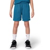 Nike Unisex Big Kids’ Multi Dri-FIT Mesh Shorts – Boys and Girls(Green Abyss/White)