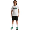 Nike Unisex Big Kids’ Sportswear Club Boxy T-Shirt – Boys and Girls(White)