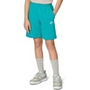Nike Unisex Big Kids’ Sportswear Club Fleece French Terry Shorts – Boys and Girls(Energy/White)