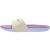 Nike Unisex Kids’ Kawa Slides – Boys Girls Toddlers & Baby Sandals(Sail/Violet Star-palest Purple)