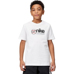 Nike Unisex Big Kids’ Club Baseball T-Shirt – Boys and Girls(White)