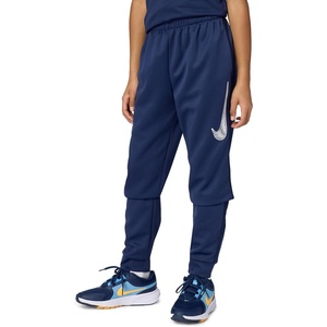 Nike Unisex Big Kids’ Multi Dri-FIT Knit Training Pants – Boys and Girls(Midnight Navy/White)