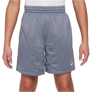 Nike Unisex Big Kids’ Multi Dri-FIT Mesh Shorts – Boys and Girls(Cool Grey/White)