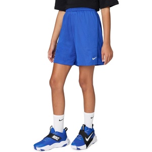 Nike Unisex Big Kids’ Multi Dri-FIT Mesh Shorts – Boys and Girls(Game Royal/White)