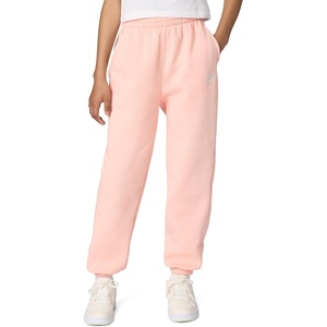 Nike Unisex Big Kids’ Sportswear Club Fleece Loose Pants – Boys and Girls(Arctic Orange/Arctic Orange/White)