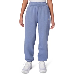 Nike Unisex Big Kids’ Sportswear Club Fleece Loose Pants – Boys and Girls(World Indigo/World Indigo/White)