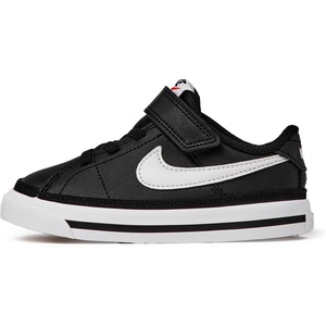 Nike Unisex Kids’ Court Legacy Shoes – Boys Girls Toddlers & Baby Sneakers(Black/White/Gum Light Brown)
