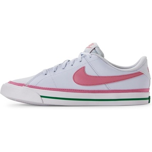 Nike Unisex Kids’ Court Legacy Shoes – Boys Girls Toddlers & Baby Sneakers(Football Grey/Peony/White/Malachite)