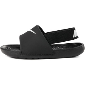 Nike Unisex Kids’ Kawa Slides – Boys Girls Toddlers & Baby Sandals(Black/White/White/White)