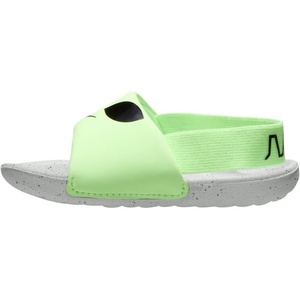 Nike Unisex Kids’ Kawa Slides – Boys Girls Toddlers & Baby Sandals(Photon Dust/Black-barely Volt-wolf Grey)