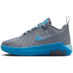 Nike Unisex Kids’ Lebron Witness IX Basketball Shoes – Boys and Girls Sneakers(Cool Grey/Aurora Blue/Psychic Blue)