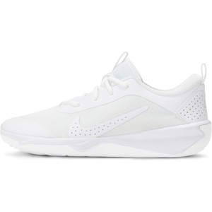 Nike Unisex Kids’ Multi-Court Shoes – Boys and Girls Sneakers(White/White/Pure Platinum)