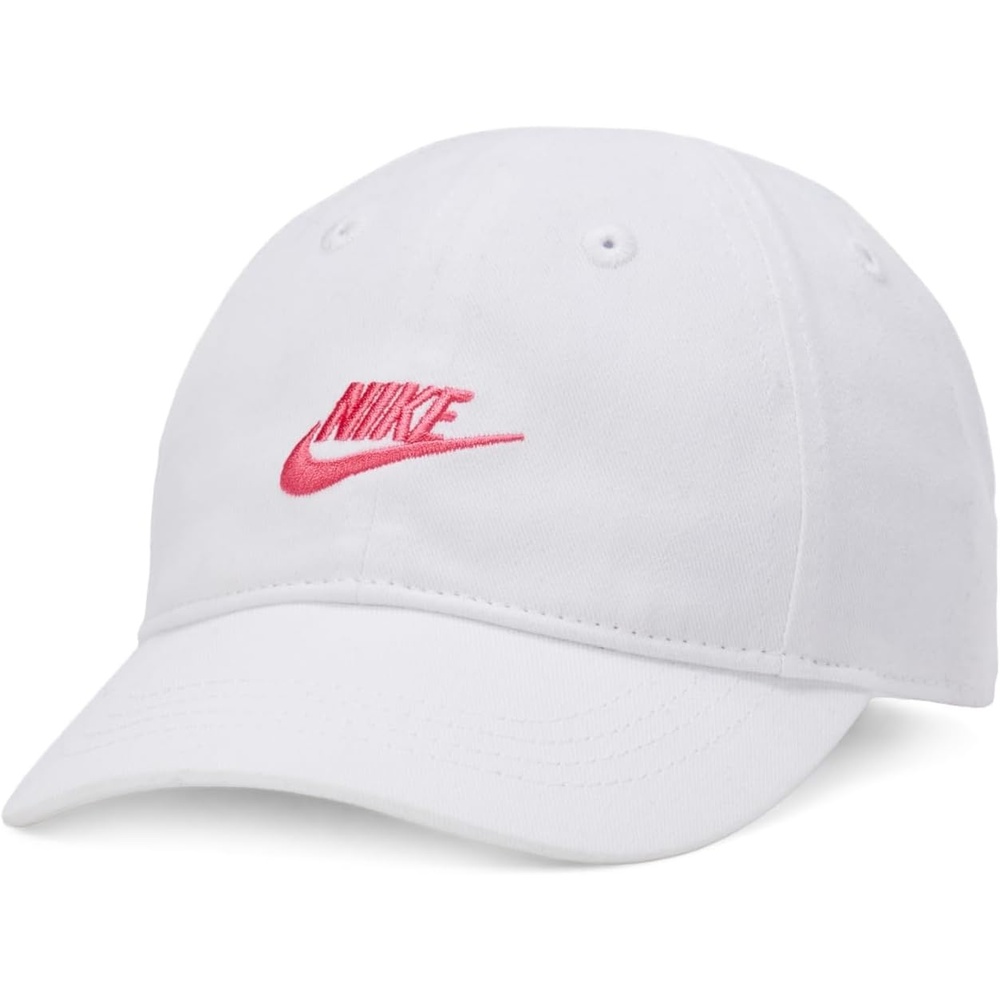 image:imageNike Kids Club Unstructured Futura Wash CapWhitePink