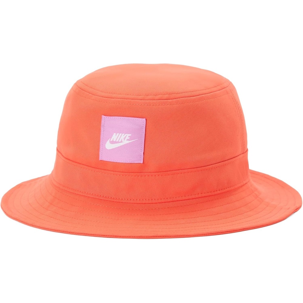 image:imageNike Unisex Big Kids Apex Futura Bucket Hat  Boys and GirlsTurf OrangeWhite