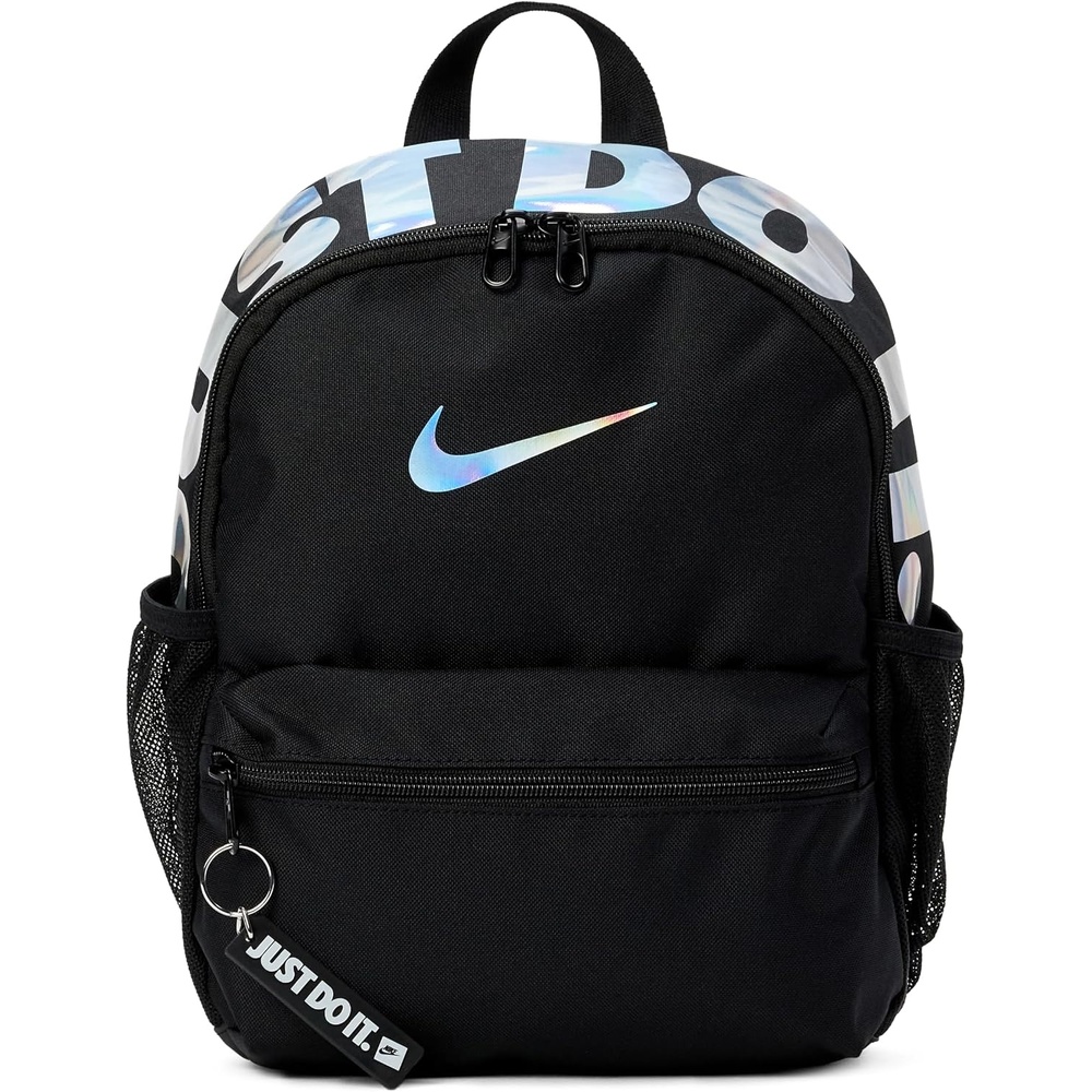 image:imageNike Unisex Kids Classics Brasilia Just Do It Mini Backpack 11L Boys and GirlsBlackBlackHolslv