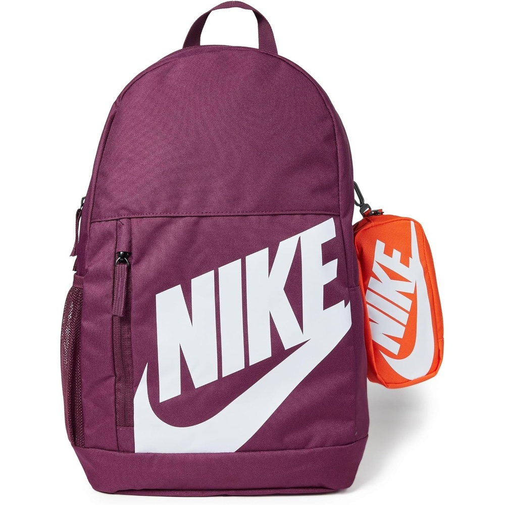 image:imageNike Unisex Kids Classics Elemental Backpack 20L Boys and GirlsBordeauxOrangeWhite