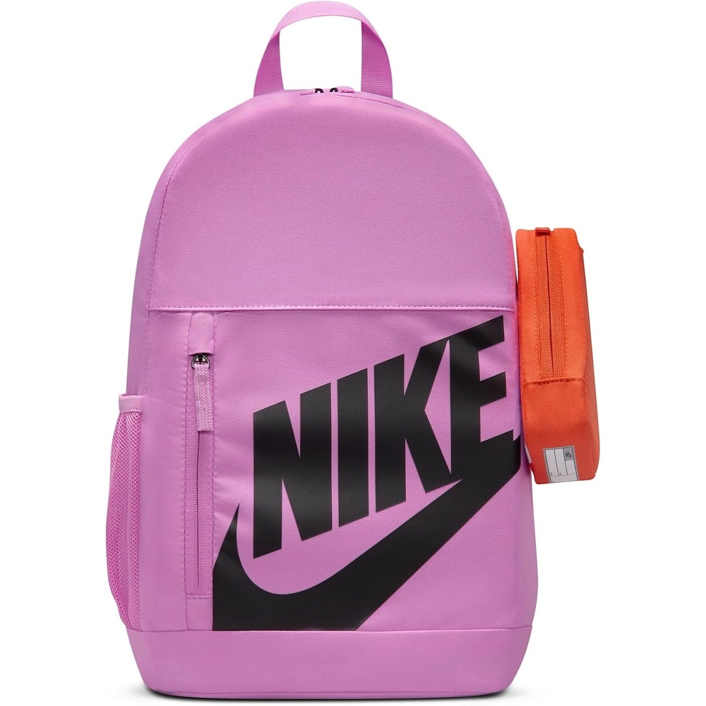 image:imageNike Unisex Kids Classics Elemental Backpack 20L Boys and GirlsLight MagentaOrangeBlack