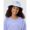 Nike Unisex Big Kids’ Apex Futura Bucket Hat | Boys and Girls(Hydrogen Blue/Hydrogen Blue)
