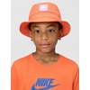 Nike Unisex Big Kids’ Apex Futura Bucket Hat | Boys and Girls(Turf Orange/White)