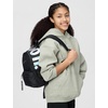 Nike Unisex Kids’ Classics Brasilia Just Do It Mini Backpack (11L) | Boys and Girls(Black/Black/Holslv)