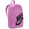 Nike Unisex Kids’ Classics Elemental Backpack (20L) | Boys and Girls(Light Magenta/Orange/Black)