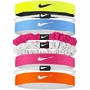 Nike Unisex Adult Flex Classic Mixed Hair Ties(Volt/White/Black)