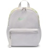 Nike Unisex Kids’ Classics Brasilia Just Do It Mini Backpack (11L) | Boys and Girls(Vast Grey/Vast Grey/Iridst)
