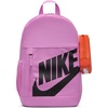 Nike Unisex Kids’ Classics Elemental Backpack (20L) | Boys and Girls(Light Magenta/Orange/Black)