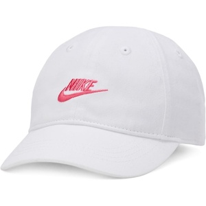 Nike Kids’ Club Unstructured Futura Wash Cap(White/Pink)