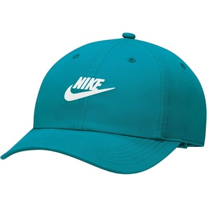 Nike Unisex Big Kids’ Club Unstructured Futura Wash Cap Hat | Boys and Girls(Energy/White)