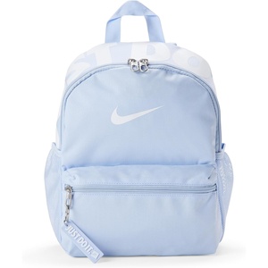 Nike Unisex Kids’ Classics Brasilia Just Do It Mini Backpack (11L) | Boys and Girls(Hydrogen Blue/Hydrogen Blue/White)