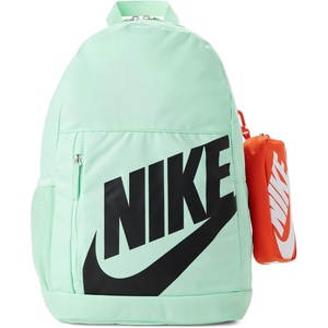 Nike Unisex Kids’ Classics Elemental Backpack (20L) | Boys and Girls(Arctic Green/Orange/Black)