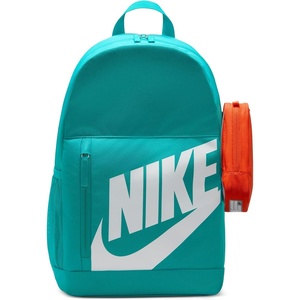 Nike Unisex Kids’ Classics Elemental Backpack (20L) | Boys and Girls(Energy/Orange/White)