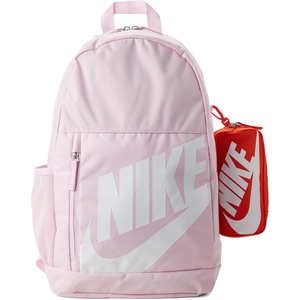 Nike Unisex Kids’ Classics Elemental Backpack (20L) | Boys and Girls(Pink Foam/Orange/White)