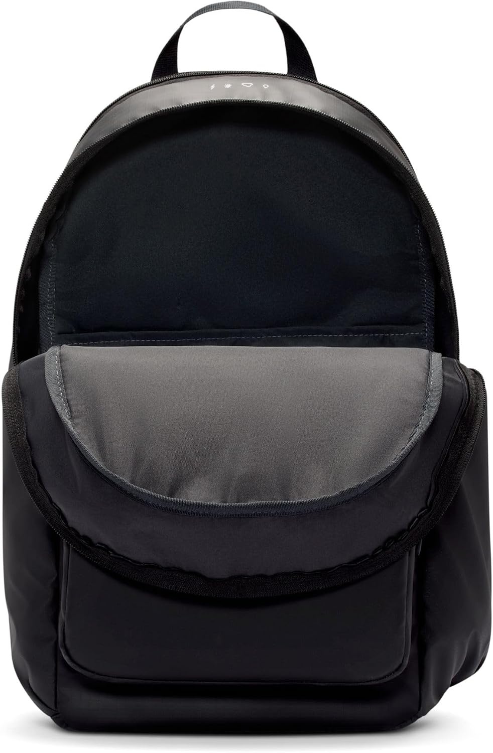 image:imageNike Unisex Adult Classics Heritage 20 Eugene Winterized Backpack 20L Mens and WomensBlackBlackWhite