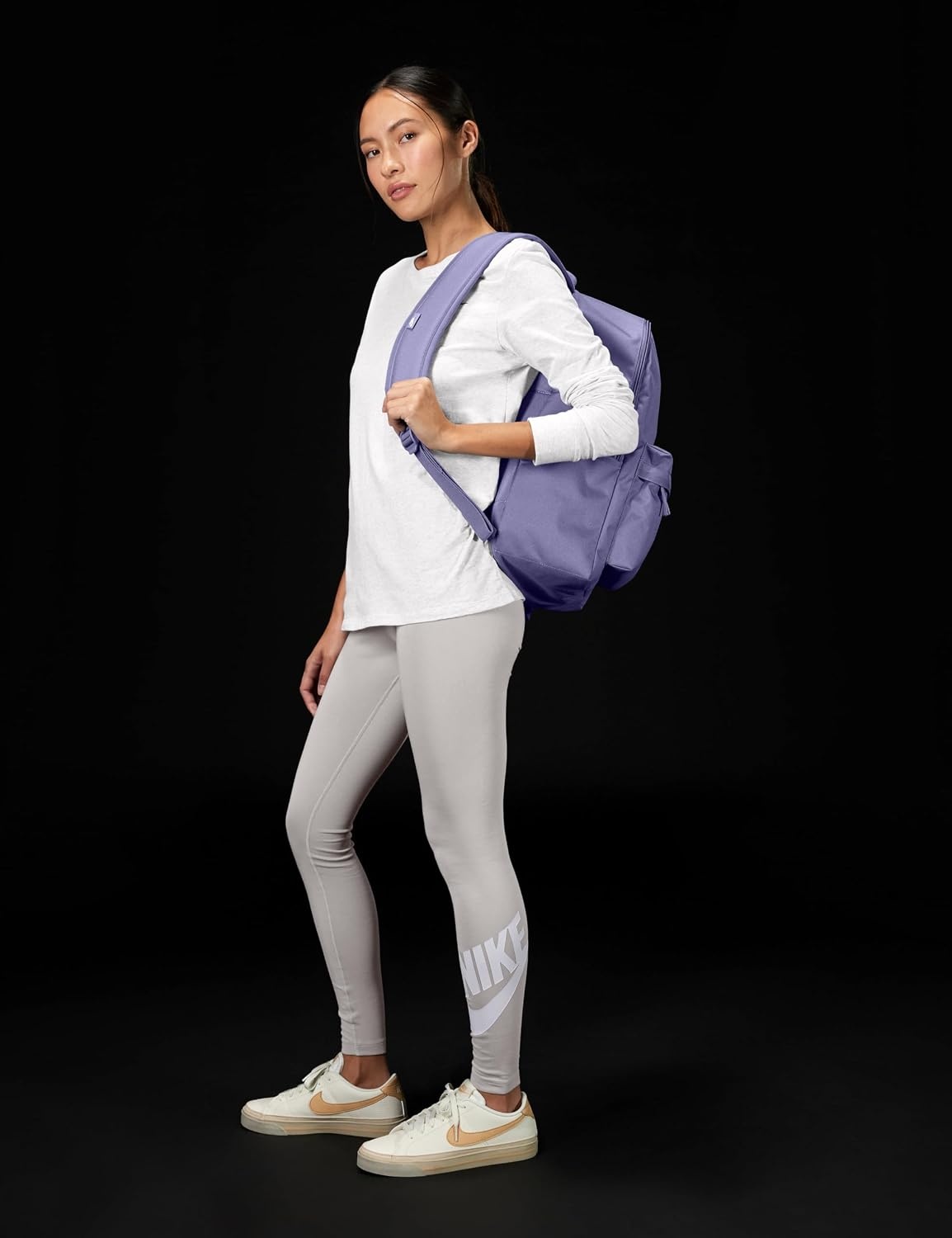 image:imageNike Unisex Adult Classics Heritage Backpack 25L Mens and WomensWorld IndigoWorld IndigoWhite