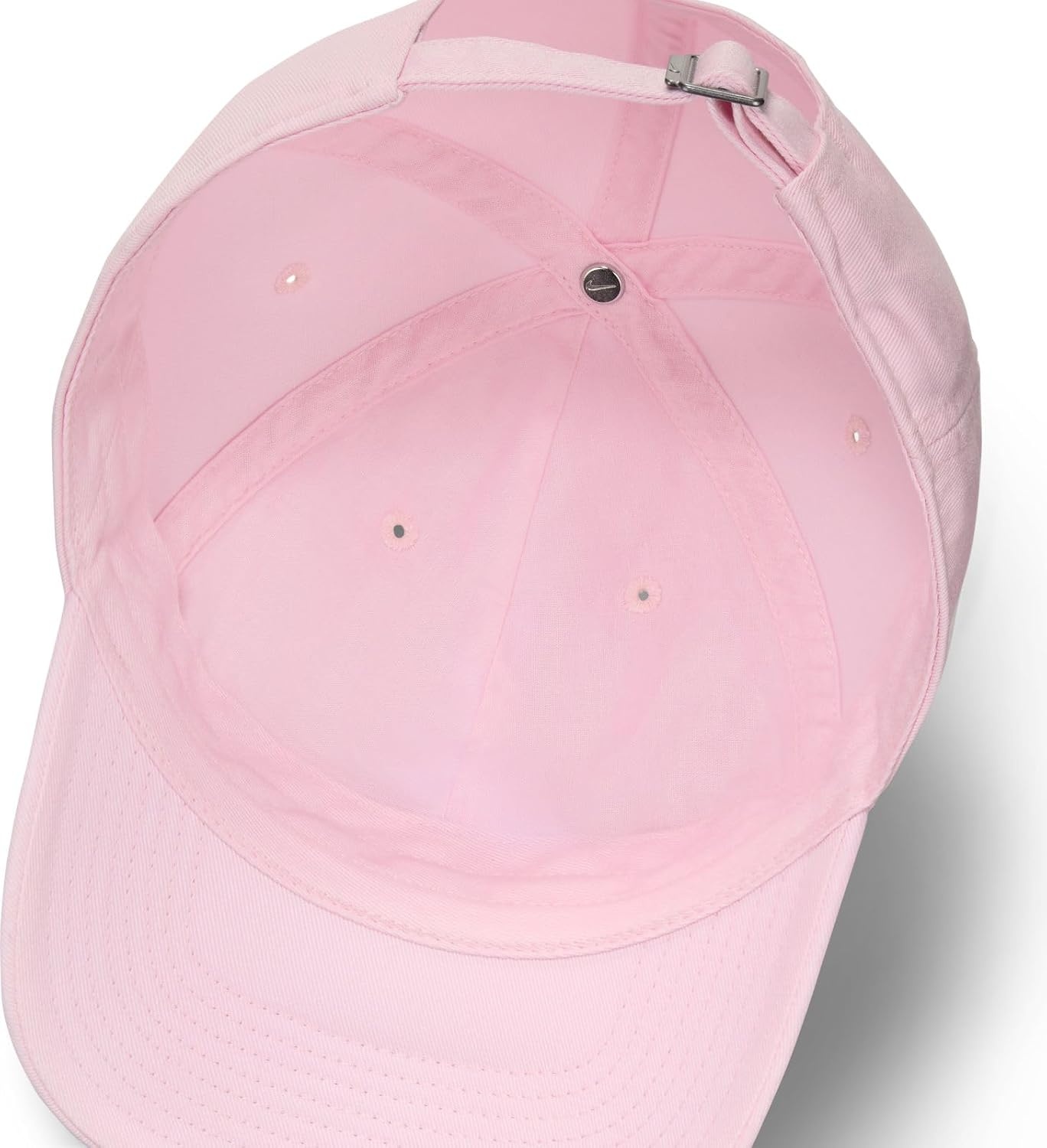 image:imageNike Unisex Adult Club Unstructured Futura Wash Cap Hat Mens and WomensPink Foam White