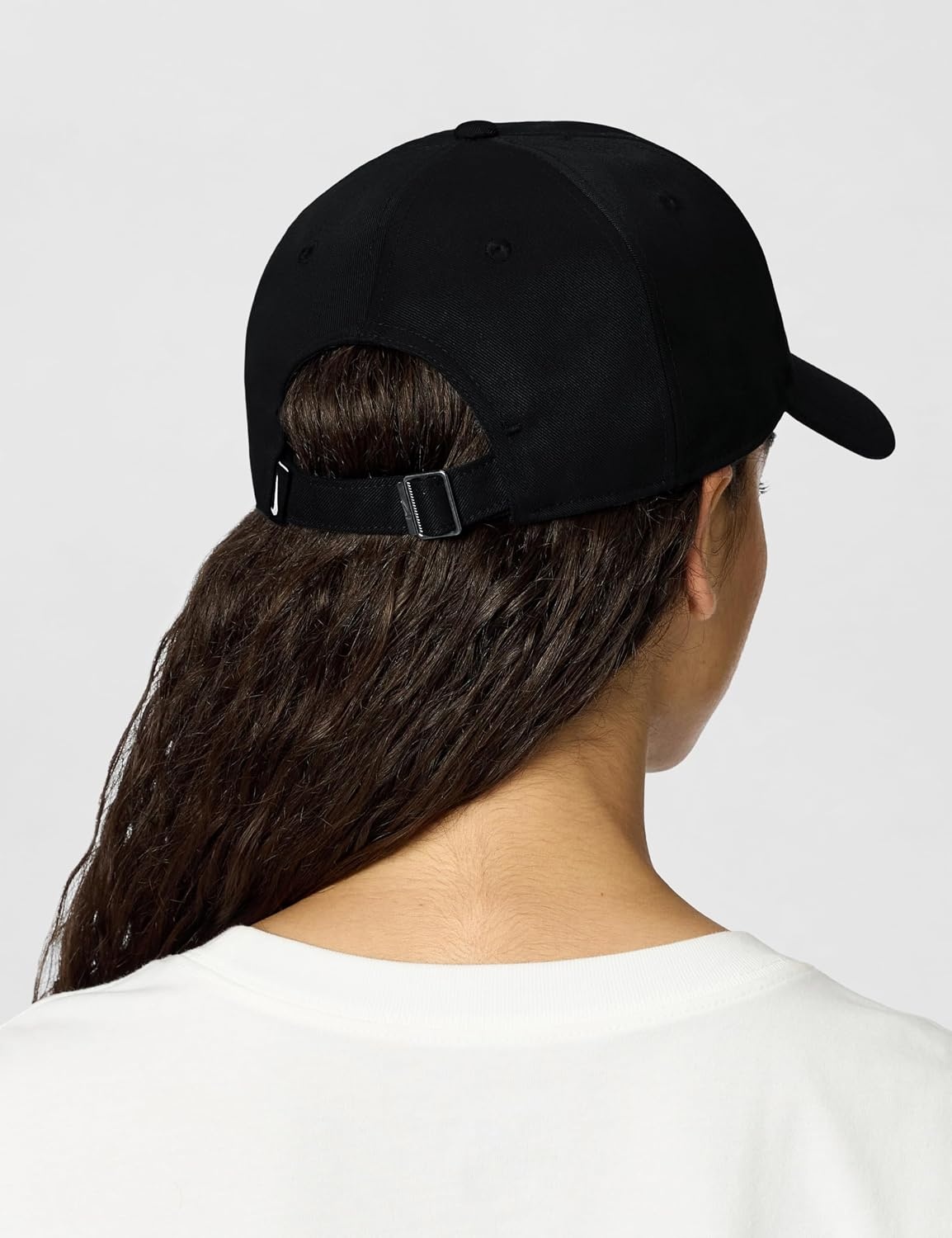 image:imageNike Unisex Adult Club Unstructured Swoosh Cap Hat Mens and WomensBlackBlack