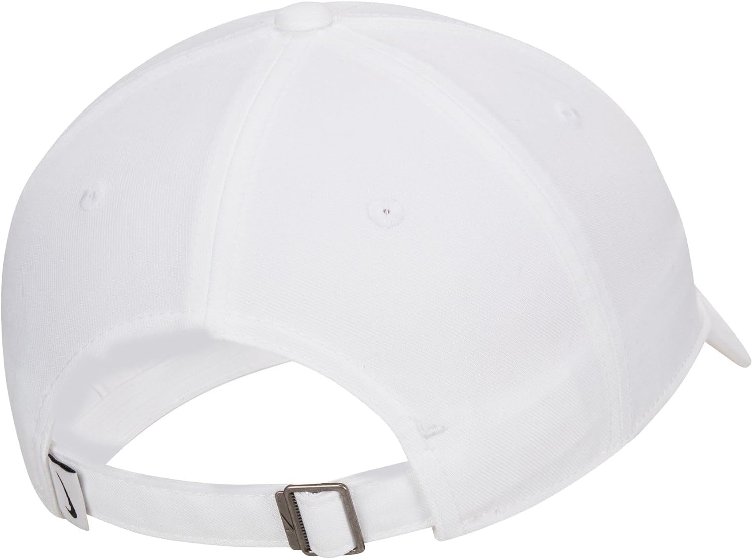 image:imageNike Unisex Adult Club Unstructured Swoosh Cap Hat Mens and WomensWhiteWhite