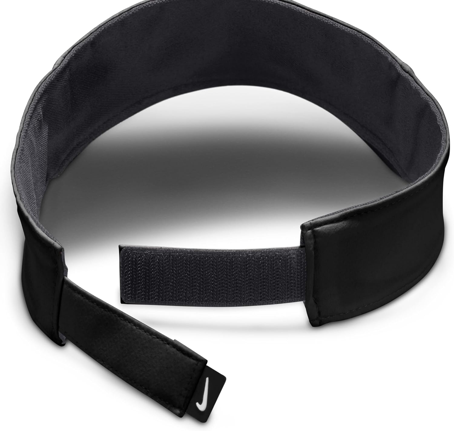 image:imageNike Unisex Adult DriFIT Ace Visor Hat Mens and WomensBlackAnthraciteWhite
