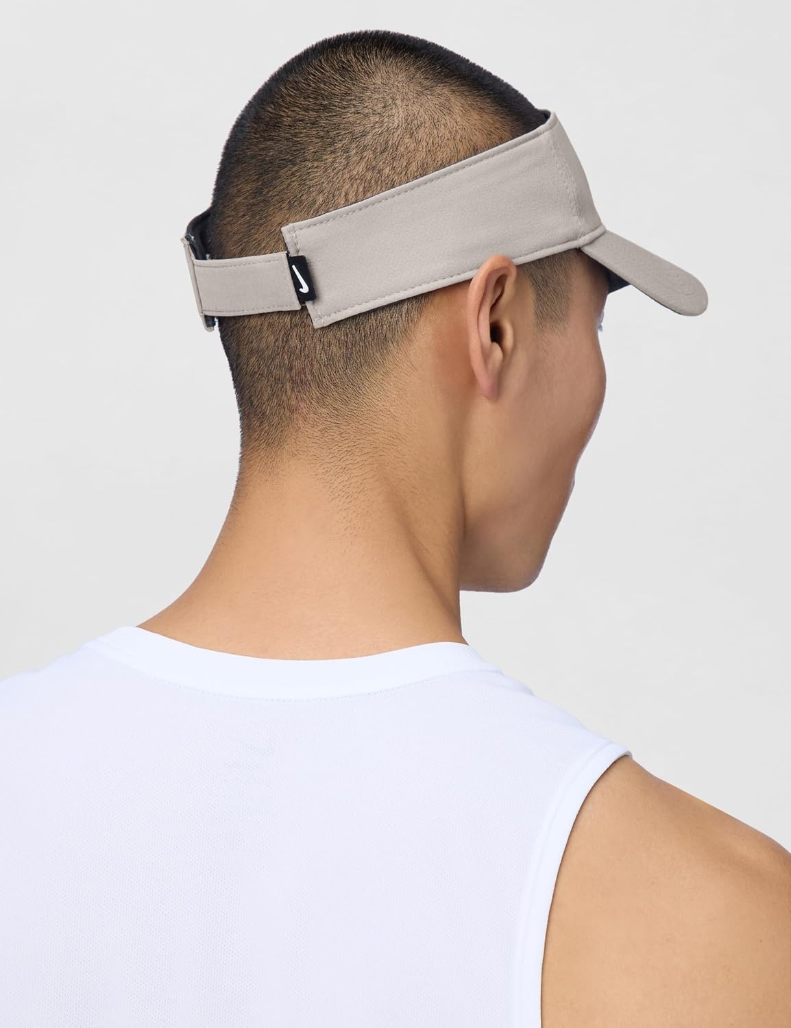image:imageNike Unisex Adult DriFIT Ace Visor Hat Mens and WomensCollege GreyAnthraciteWhite