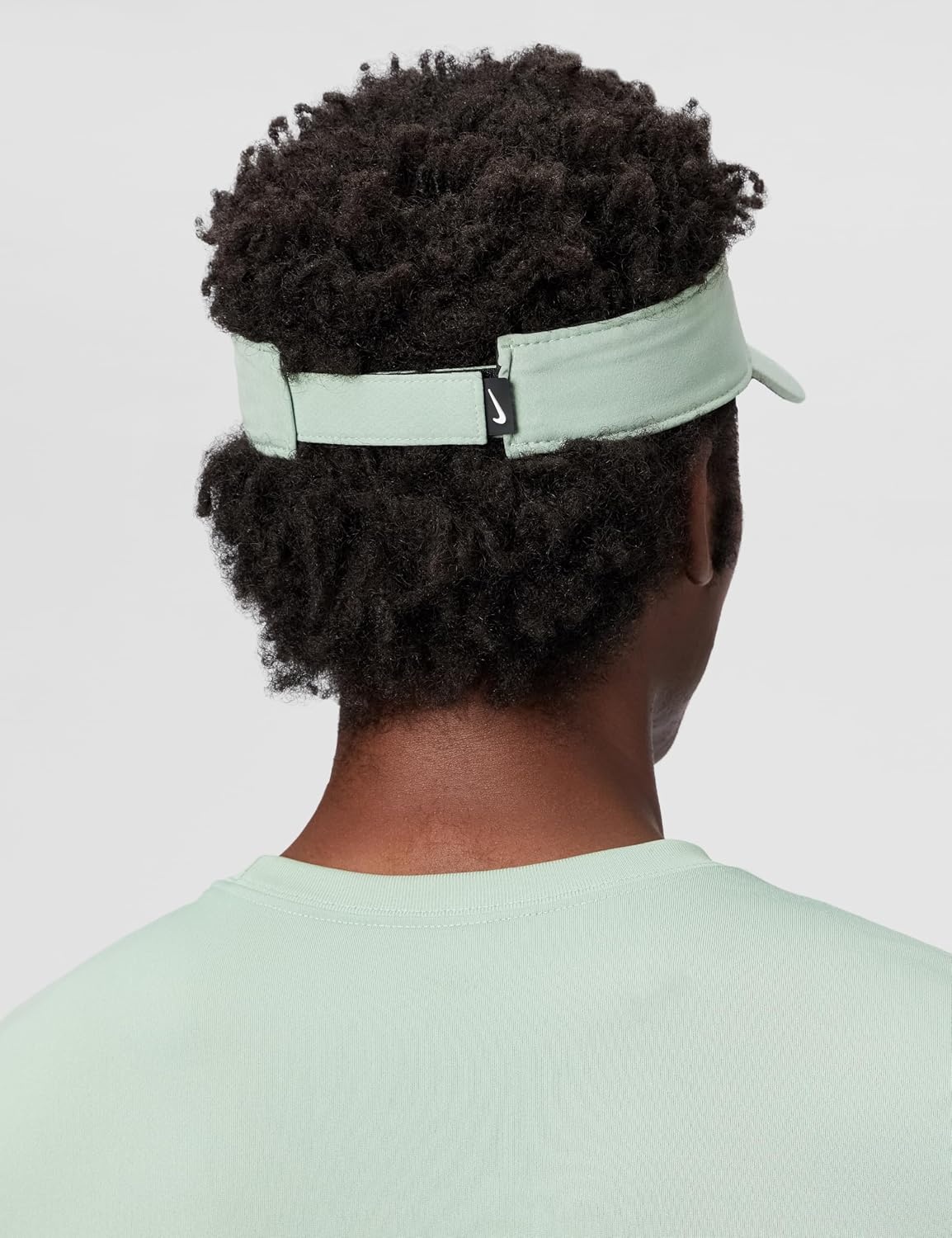 image:imageNike Unisex Adult DriFIT Ace Visor Hat Mens and WomensSteamAnthraciteWhite