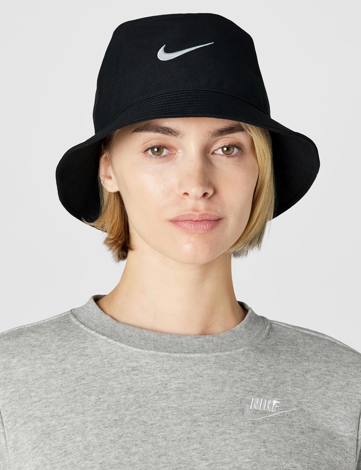 image:imageNike Unisex Adult DriFIT Ace Visor Hat Mens and WomensWhiteBlack