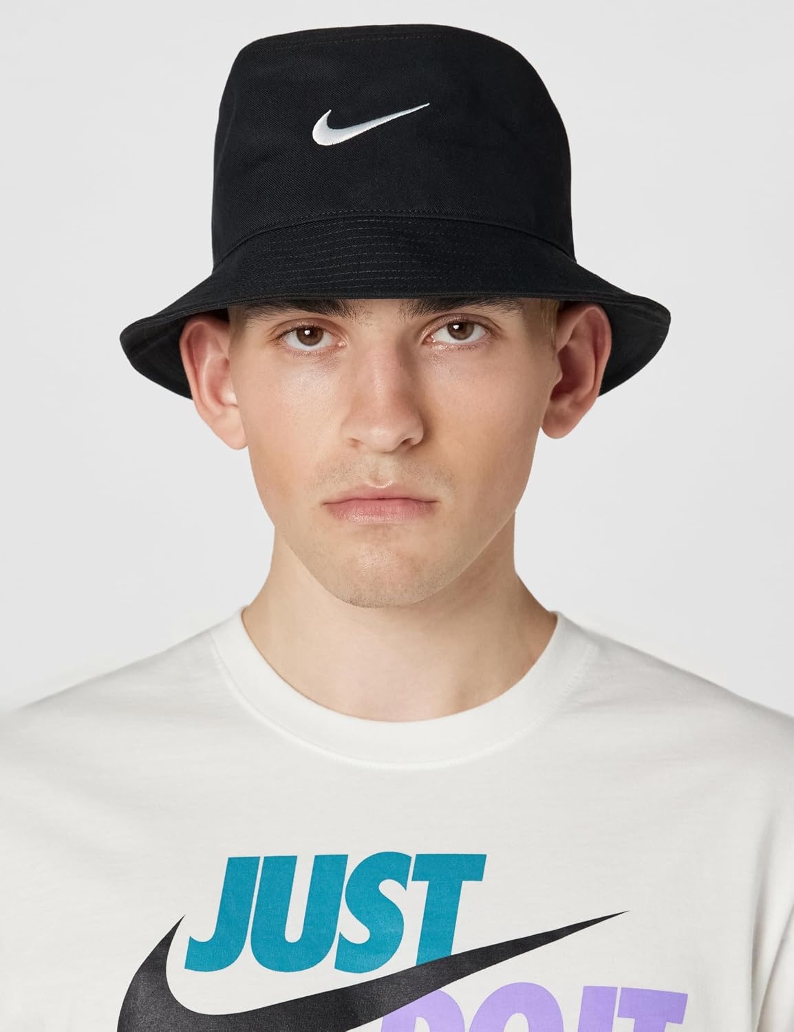 image:imageNike Unisex Adult DriFIT Ace Visor Hat Mens and WomensWhiteBlack