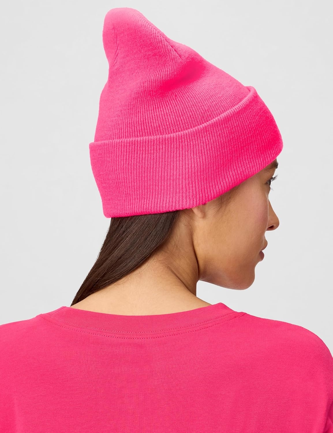 image:imageNike Unisex Adult Peak Futura Beanie Mens and WomensHyper PinkWhite