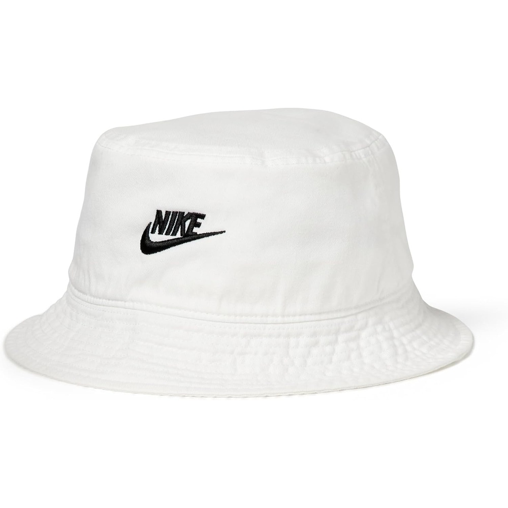 image:imageNike Unisex Adult Apex Futura Washed Bucket Hat Mens and WomensWhiteBlack