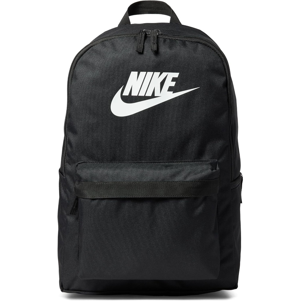 image:imageNike Unisex Adult Classics Heritage Backpack 25L Mens and WomensBlackBlackWhite