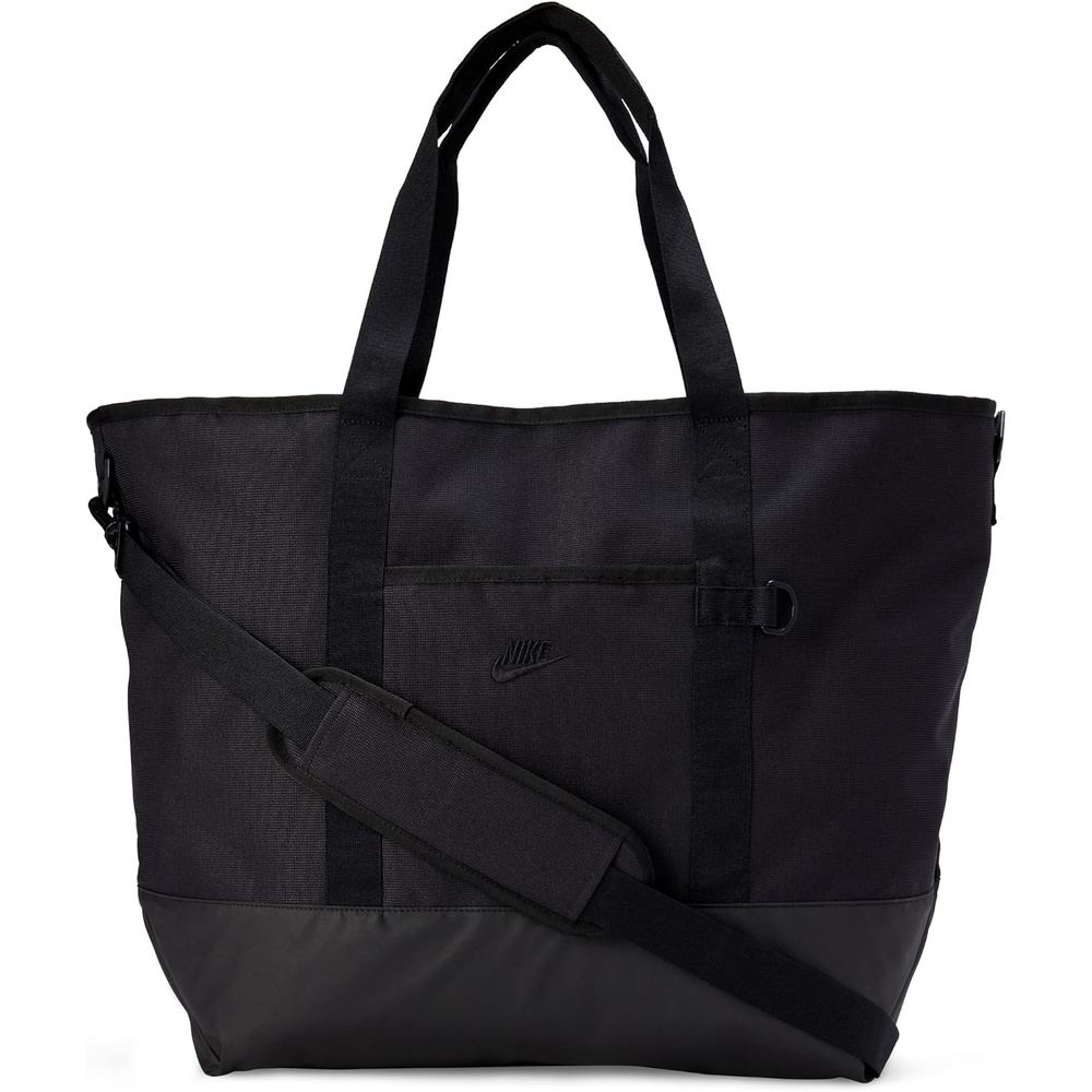 image:imageNike Unisex Adult Classics Heritage Eugene Tote Bag 63L Mens and WomensBlackBlackBlack