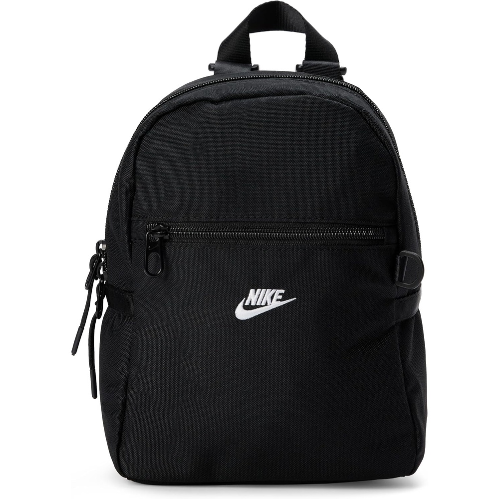 image:imageNike Unisex Adult Classics Heritage Mini Backpack 6L Mens and WomensBlackBlackWhite